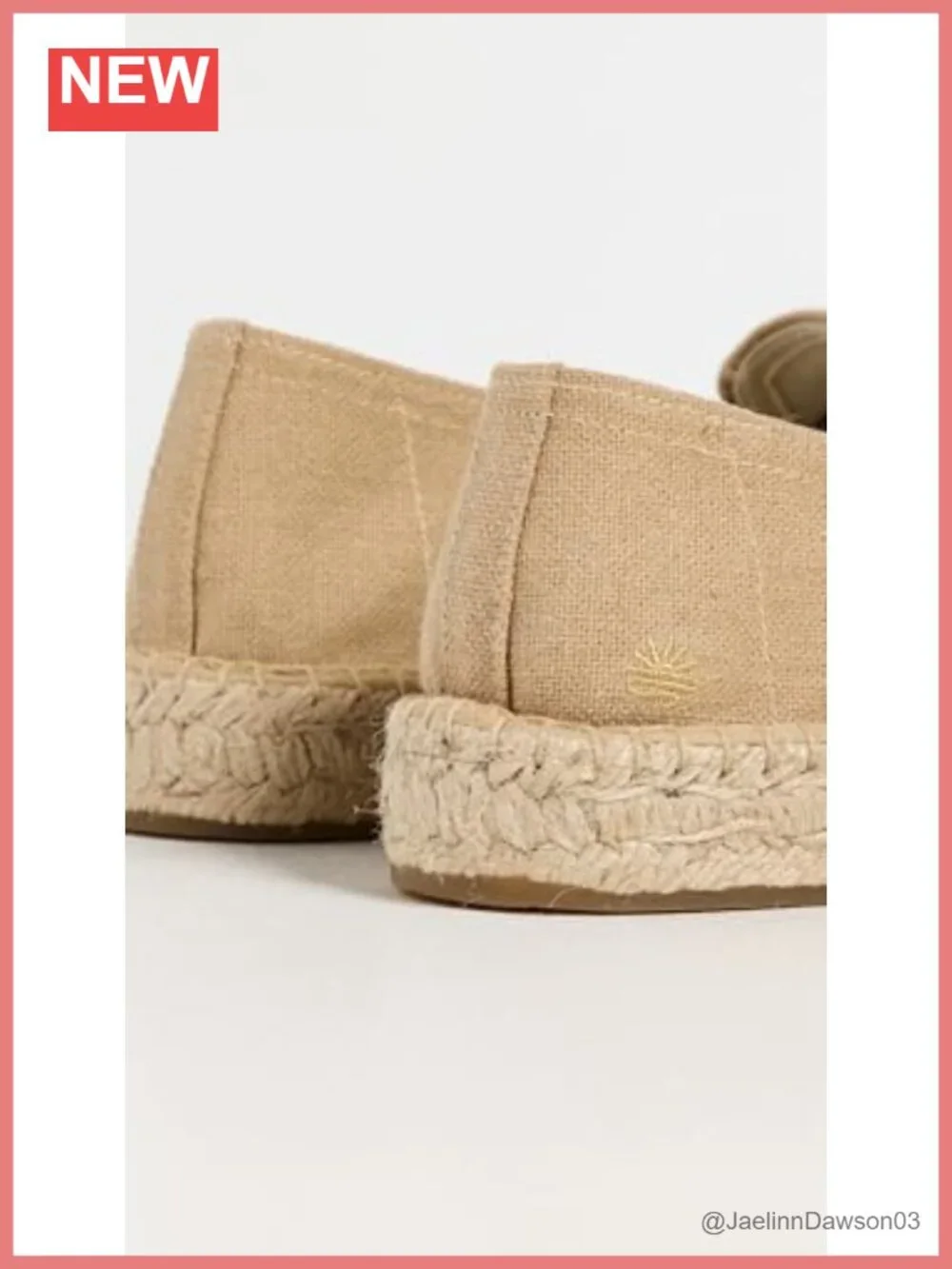 Platform Smoking Espadrilles - Canvas Round Toe Slip-On Flats